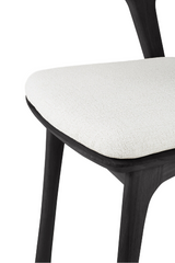 Black Teak Outdoor Dining Chair | Ethnicraft Bok | Oroa.com