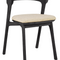 Black Teak Outdoor Dining Chair | Ethnicraft Bok | Oroa.com