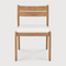 Teak Padded Outdoor Dining Chair | Ethnicraft Jack | Oroa.com
