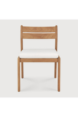 Teak Padded Outdoor Dining Chair | Ethnicraft Jack | Oroa.com