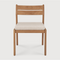 Teak Padded Outdoor Dining Chair | Ethnicraft Jack | Oroa.com