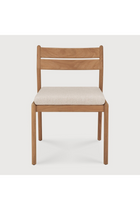 Teak Padded Outdoor Dining Chair | Ethnicraft Jack | Oroa.com