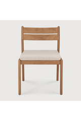 Teak Padded Outdoor Dining Chair | Ethnicraft Jack | Oroa.com