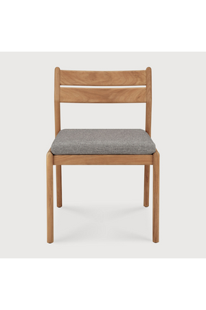 Teak Padded Outdoor Dining Chair | Ethnicraft Jack | Oroa.com