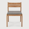 Teak Padded Outdoor Dining Chair | Ethnicraft Jack | Oroa.com