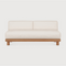 White Outdoor Modular Sofa | Ethnicraft Monocle | Oroa.com