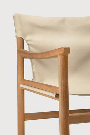 Minimalist Outdoor Lounge Chair | Ethnicraft Safari | Oroa.com