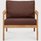 Teak Framed Outdoor Lounge Chair | Ethnicraft Jack | Oroa.com