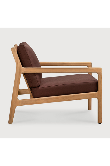 Teak Framed Outdoor Lounge Chair | Ethnicraft Jack | Oroa.com