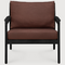 Black Teak Outdoor Lounge Chair | Ethnicraft Jack | Oroa.com