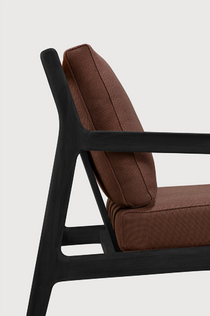 Black Teak Outdoor Lounge Chair | Ethnicraft Jack | Oroa.com