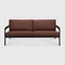 Black Teak Outdoor Sofa | Ethnicraft Jack | Oroa.com
