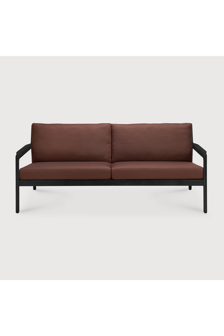 Black Teak Outdoor Sofa | Ethnicraft Jack | Oroa.com