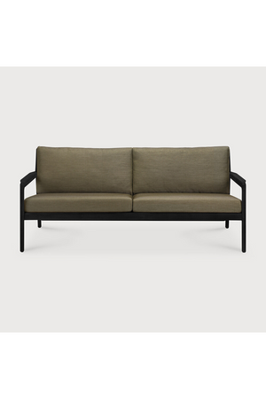 Black Teak Outdoor Sofa | Ethnicraft Jack | Oroa.com
