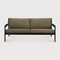 Black Teak Outdoor Sofa | Ethnicraft Jack | Oroa.com