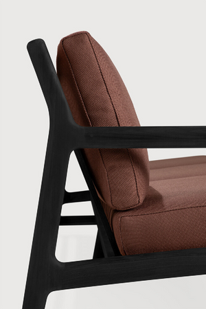 Black Teak 3+ Seater Outdoor Sofa | Ethnicraft Jack | Oroa.com