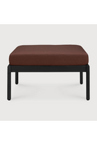 Teak Cushioned Outdoor Stool | Ethnicraft Jack | Oroa.com