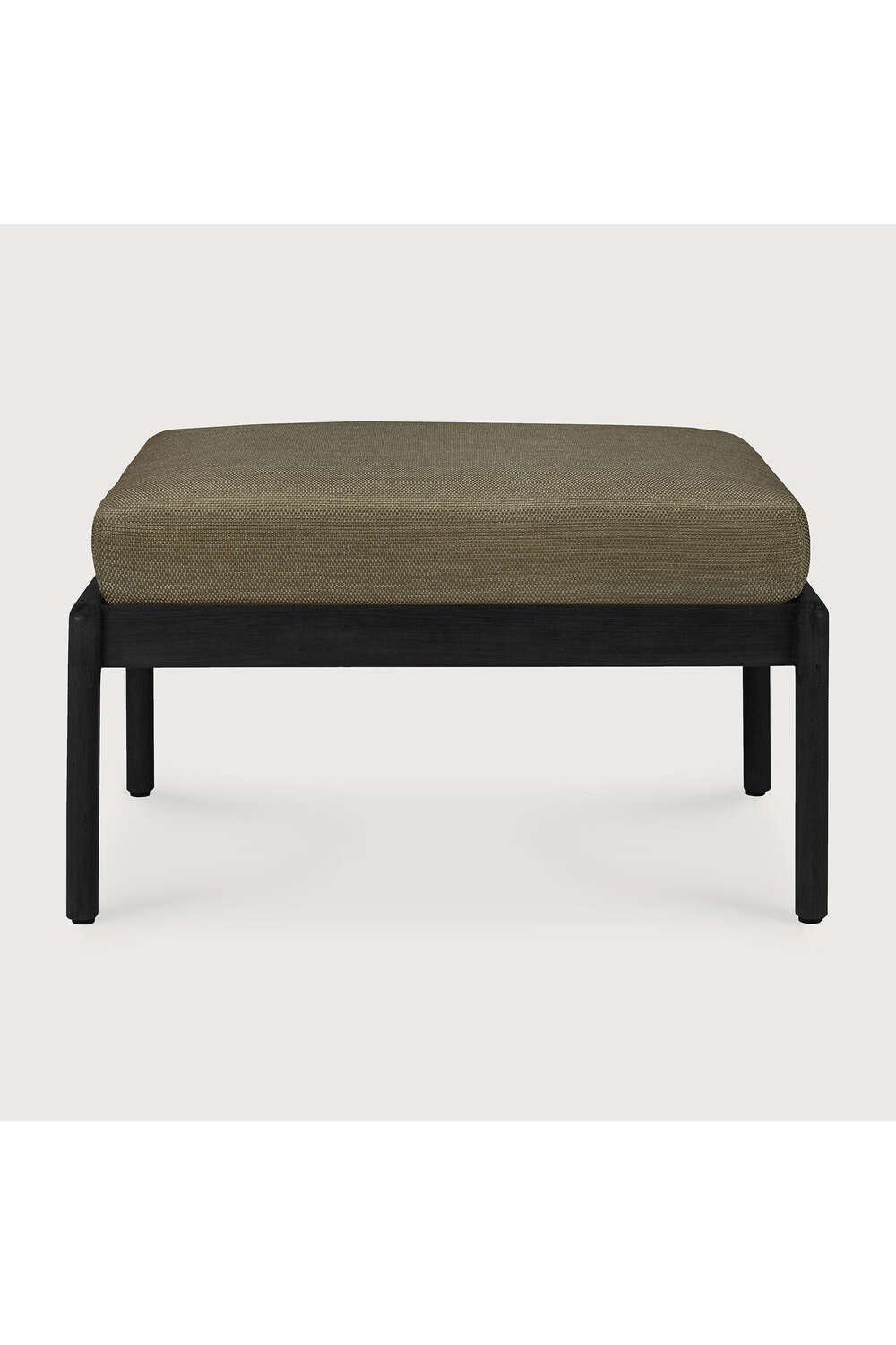Teak Cushioned Outdoor Stool | Ethnicraft Jack | Oroa.com