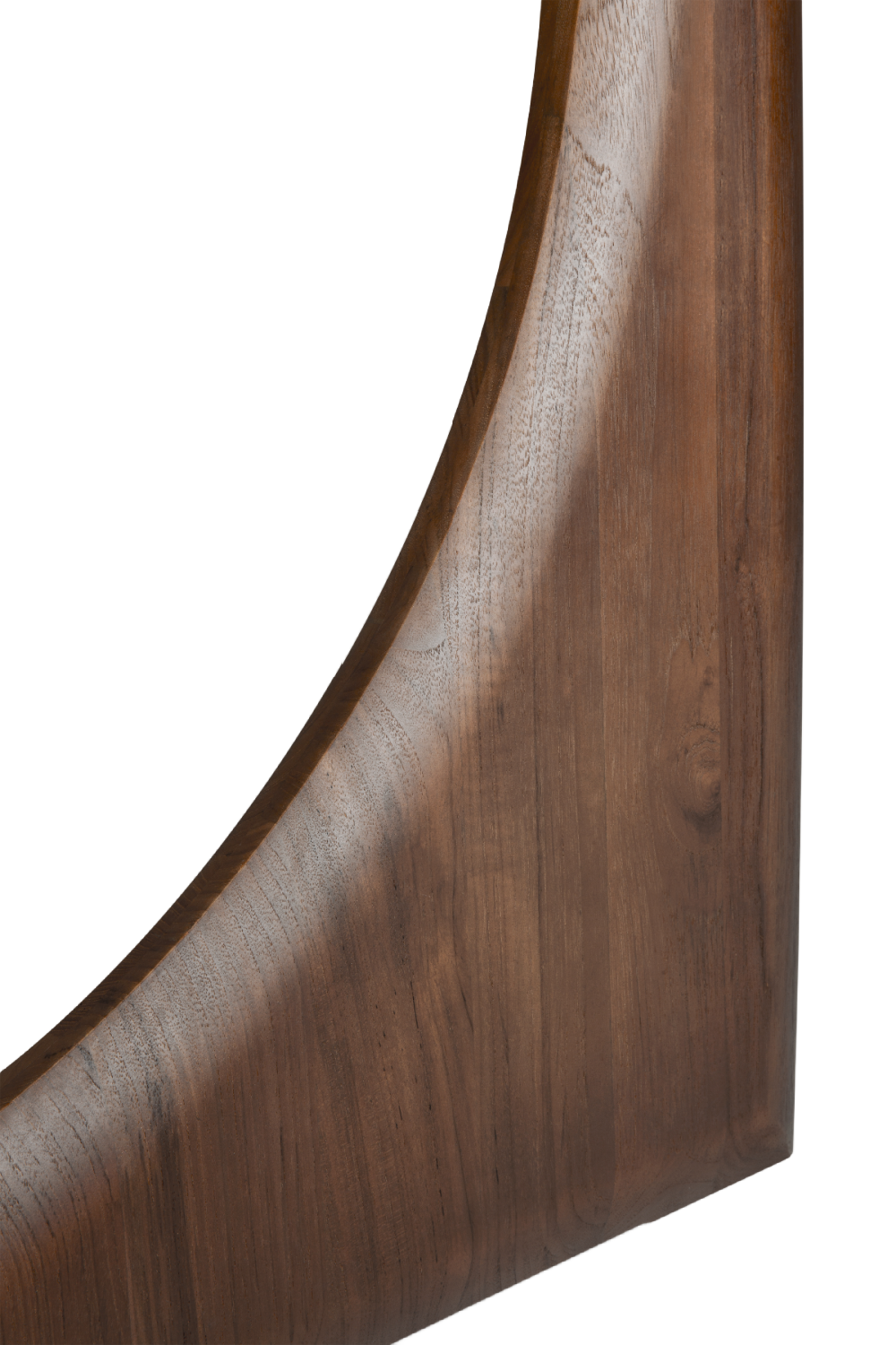 Brown Teak Dining Table | Ethnicraft Geometric | Oroa.com