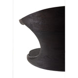 Modern European furniture - Varnished Teak Cushioned Office Chair - www.oroa.com
