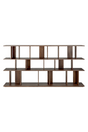 Brown Teak Shelving System | Ethnicraft Irregular | Oroa.com
