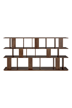 Brown Teak Shelving System | Ethnicraft Irregular | Oroa.com