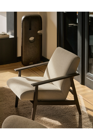 Wood Framed Lounge Chair | Ethnicraft Aspekt | Oroa.com