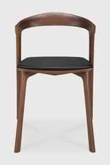 Brown Teak Dining Chair | Ethnicraft Bok | Oroa.com