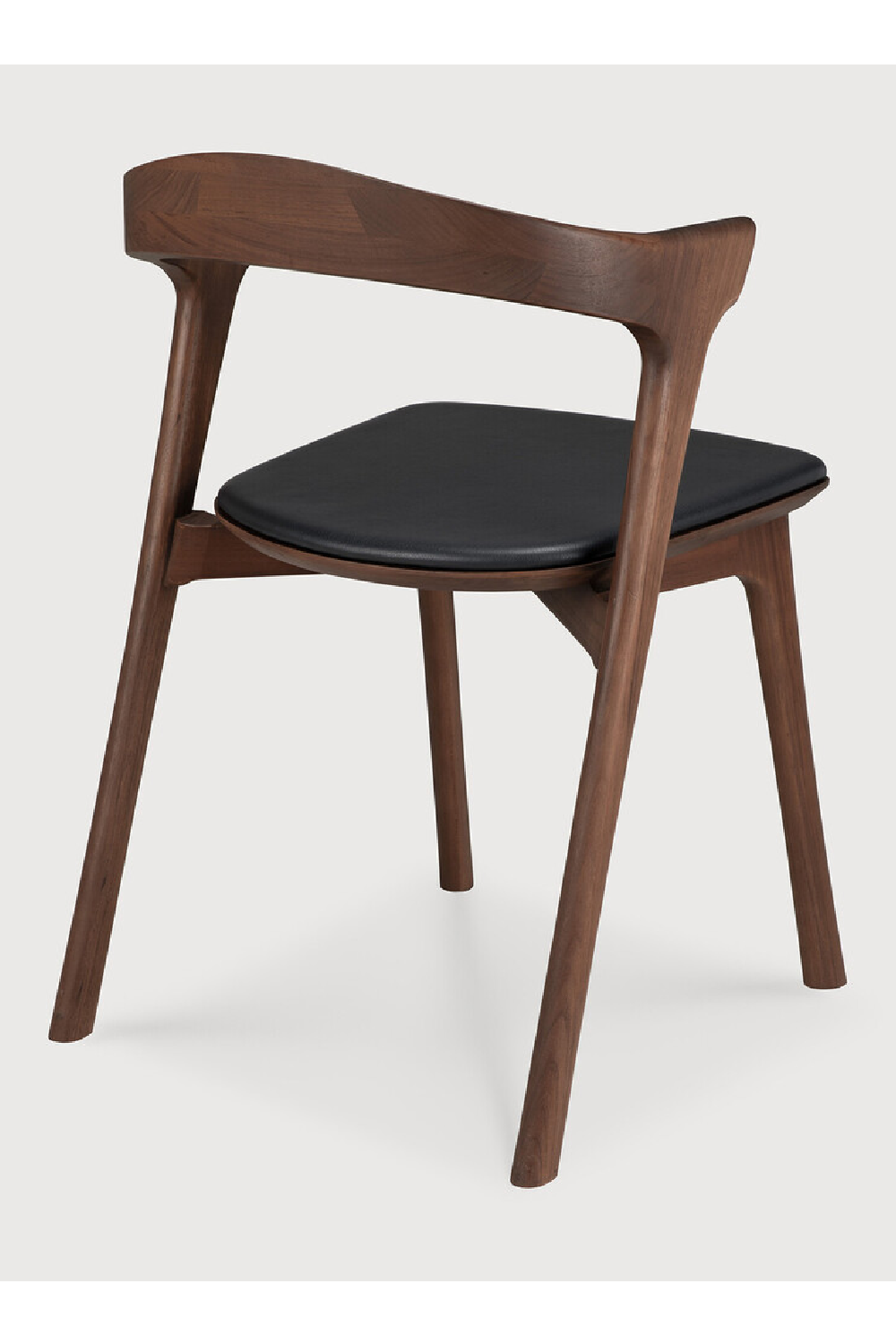 Brown Teak Dining Chair | Ethnicraft Bok | Oroa.com