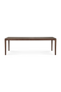 Teak Brown Minimalist Dining Table | Ethnicraft Bok | Oroa.com