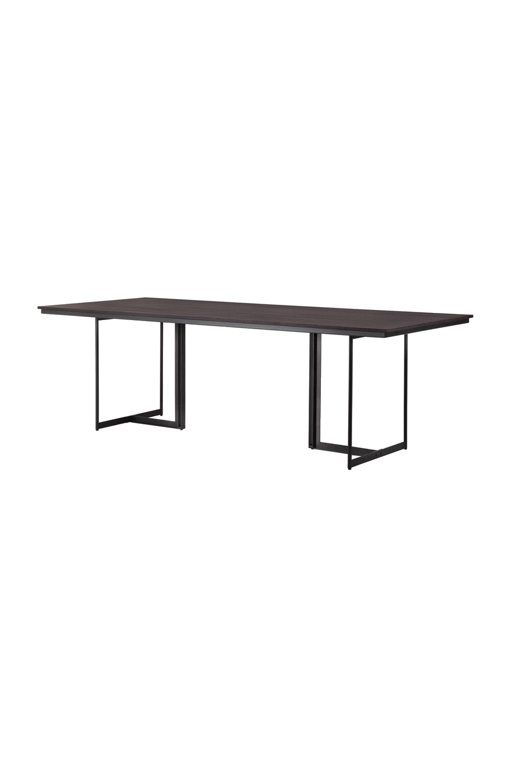 Dark Brown Teaek Dining Table | Ethnicraft Tacet  | Oroa.com