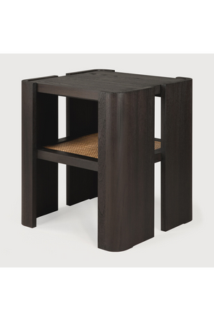 Brown Teak Side Table | Ethnicraft Panel | Oroa.com
