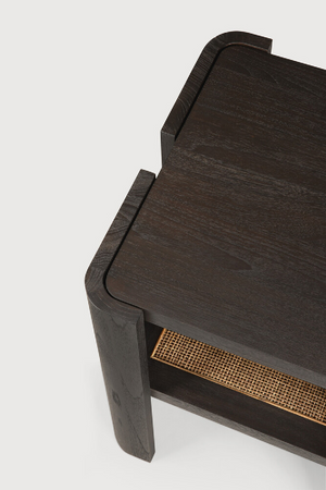Brown Teak Side Table | Ethnicraft Panel | Oroa.com