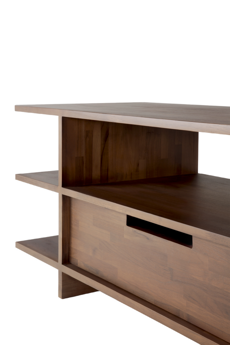 Teak Wood TV Cupboard TV Cupboard | Ethnicraft Kabuki | Oroa.com