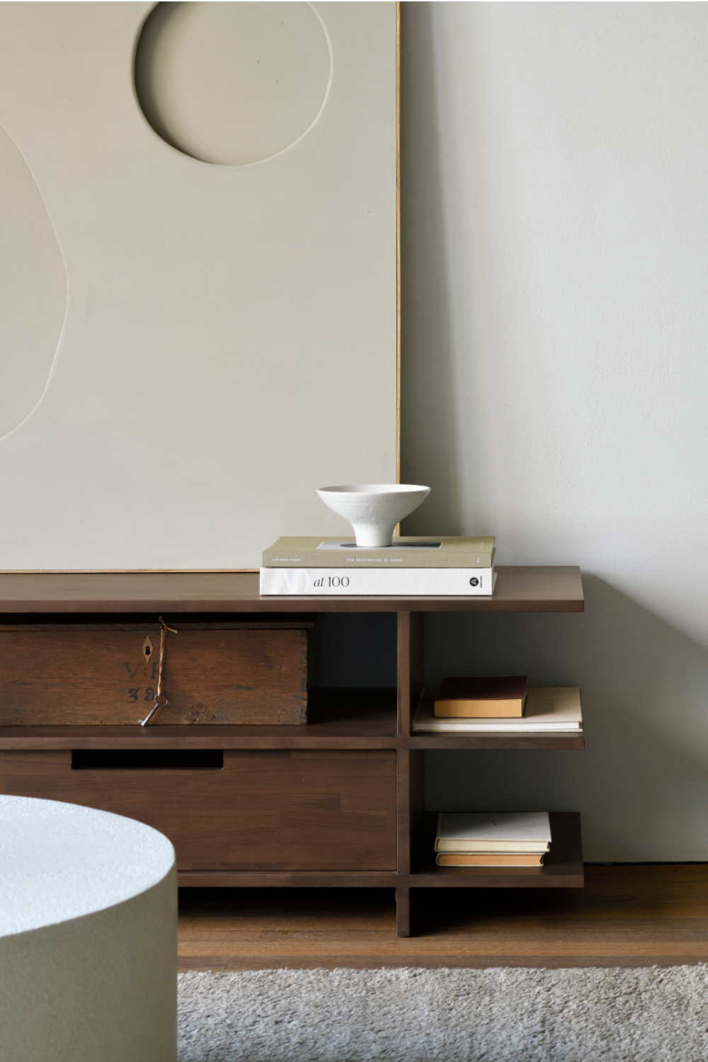 Teak Wood TV Cupboard TV Cupboard | Ethnicraft Kabuki | Oroa.com