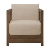 Modern or European furniture - Fabric Cushioned Lounge Chair - www.oroa.com