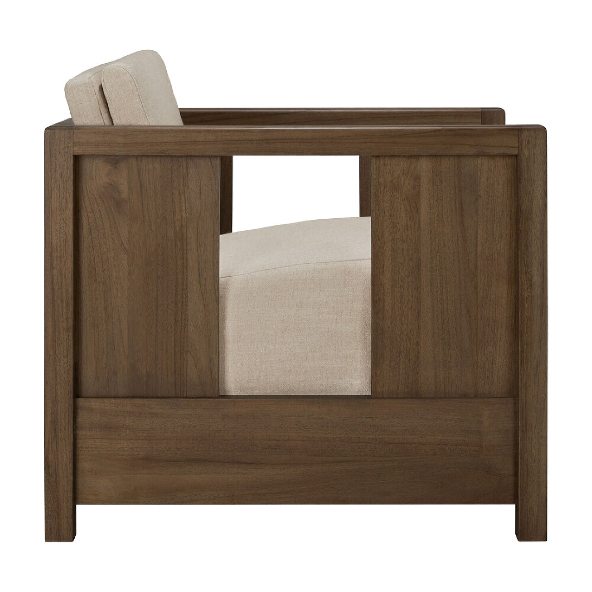 Modern or European furniture - Fabric Cushioned Lounge Chair - www.oroa.com
