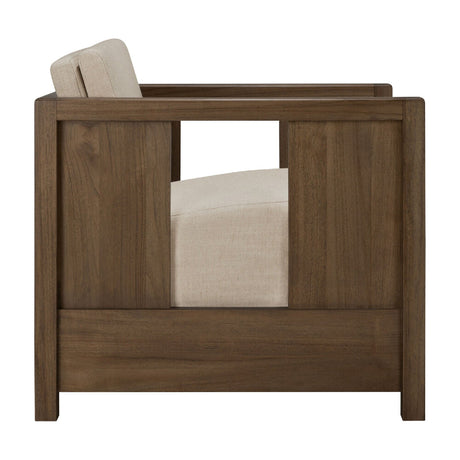Modern or European furniture - Fabric Cushioned Lounge Chair - www.oroa.com