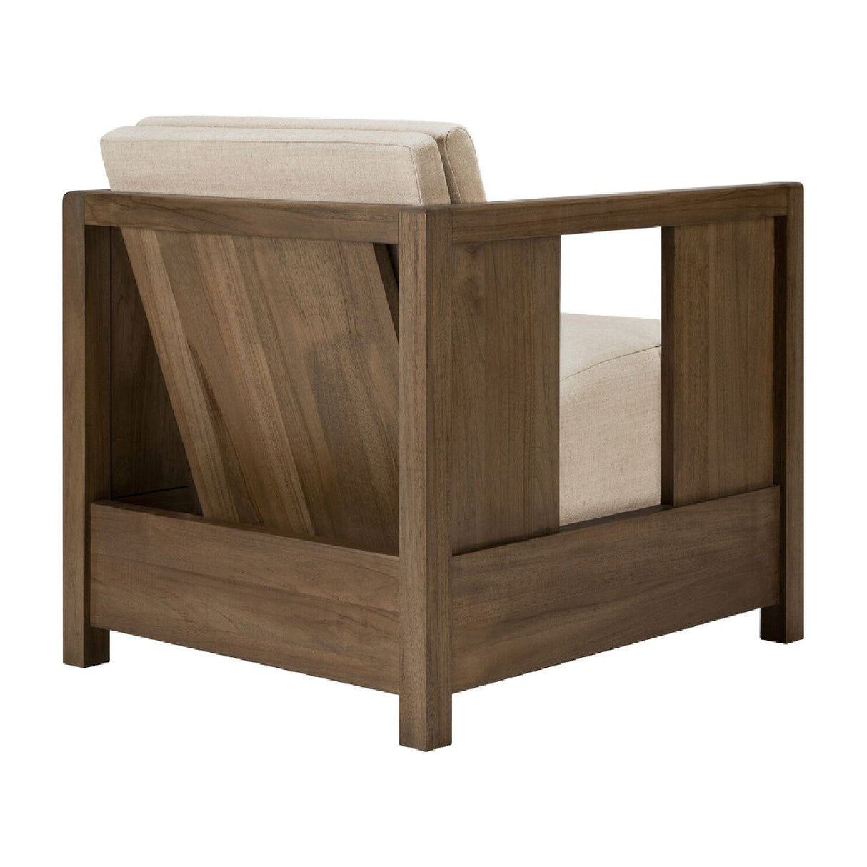 Modern or European furniture - Fabric Cushioned Lounge Chair - www.oroa.com