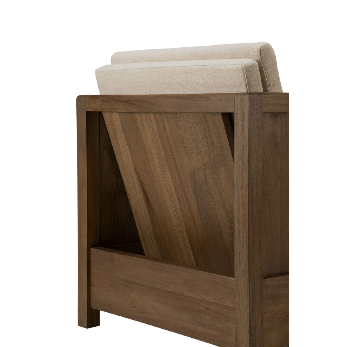 Modern or European furniture - Fabric Cushioned Lounge Chair - www.oroa.com