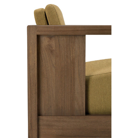 Modern or European furniture - Fabric Cushioned Lounge Chair - www.oroa.com