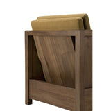 Modern or European furniture - Fabric Cushioned Lounge Chair - www.oroa.com