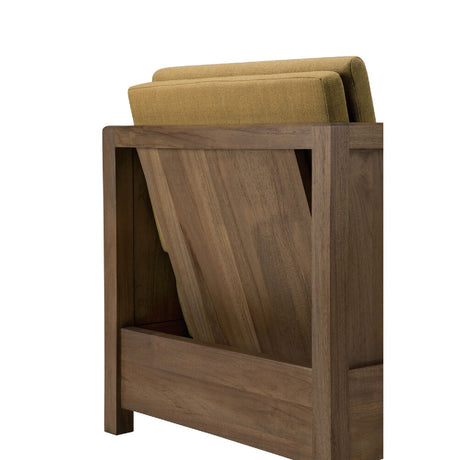 Modern or European furniture - Fabric Cushioned Lounge Chair - www.oroa.com