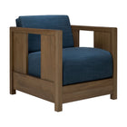 Modern or European furniture - Fabric Cushioned Lounge Chair - www.oroa.com