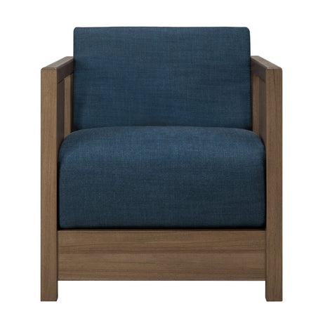 Modern or European furniture - Fabric Cushioned Lounge Chair - www.oroa.com