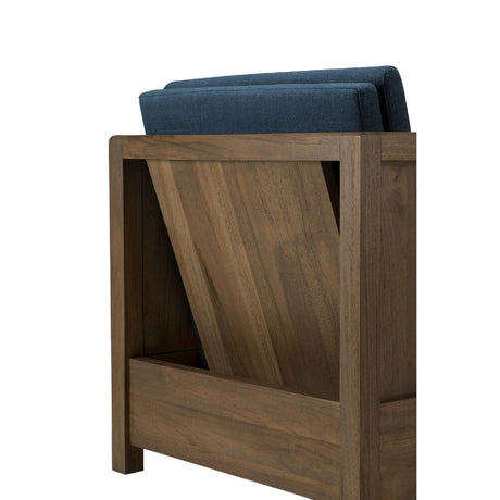 Modern or European furniture - Fabric Cushioned Lounge Chair - www.oroa.com