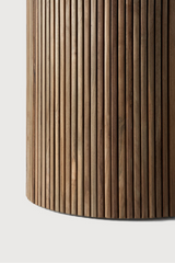 Round Concrete Outdoor Dining Table | Ethnicraft Roller Max | Oroa.com