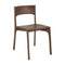 Modern or European furniture - Brown Teak Dining Chair - www.oroa.com