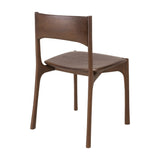 Modern or European furniture - Brown Teak Dining Chair - www.oroa.com