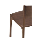 Modern or European furniture - Brown Teak Dining Chair - www.oroa.com
